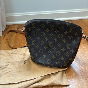 Louis Vuitton Brown Monogram Crossbody Bag